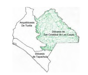 Mapa diocesis - Cáritas de San Cristóbal